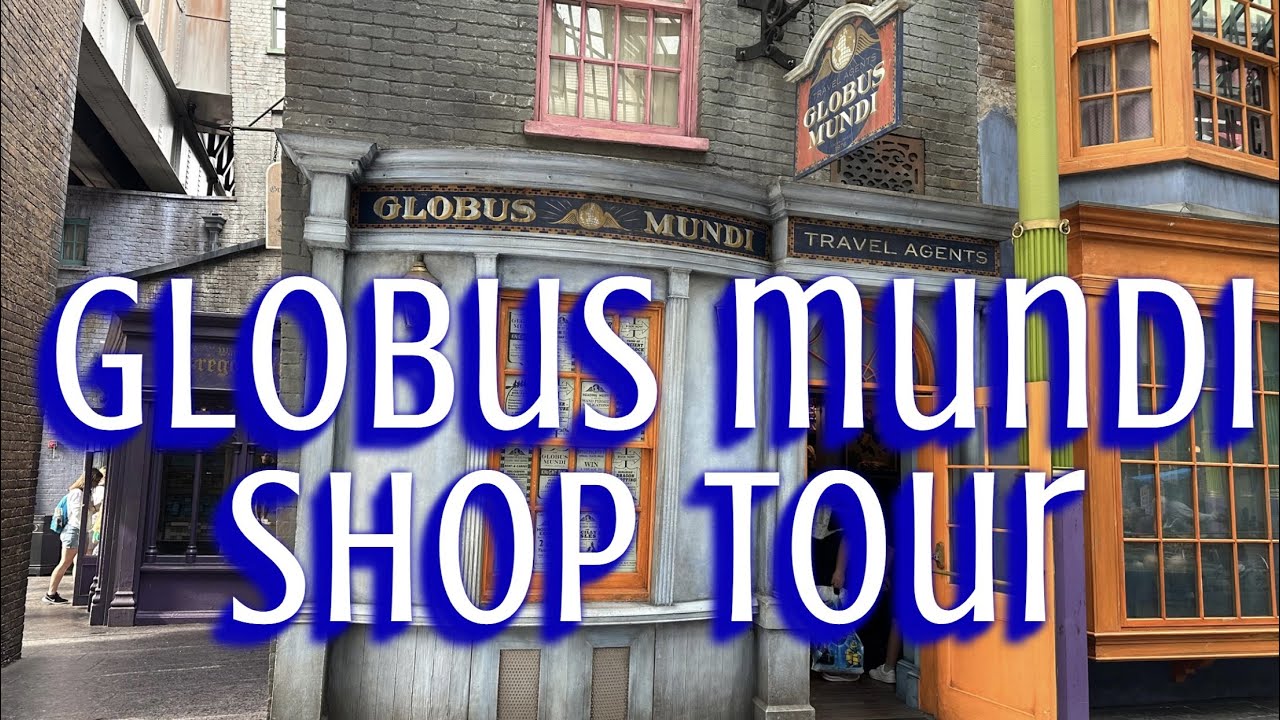GLOBUS MUNDI SHOP TOUR IN DIAGON ALLEY || WIZARDING WORLD OF HARRY POTTER || MUSIC- EPIDEMIC SOUND