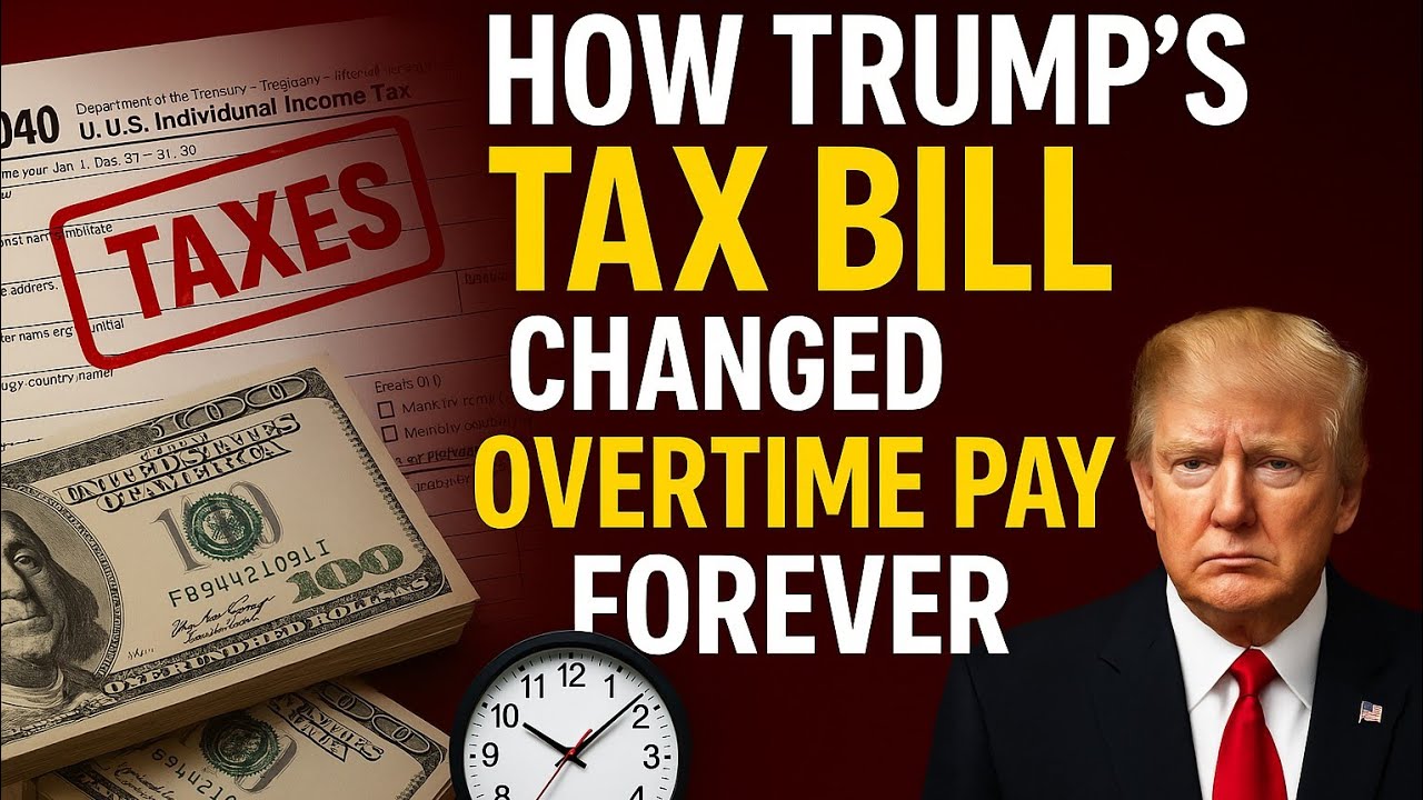 Trump's Tax Bill Just Changed Your Overtime Pay Forever
