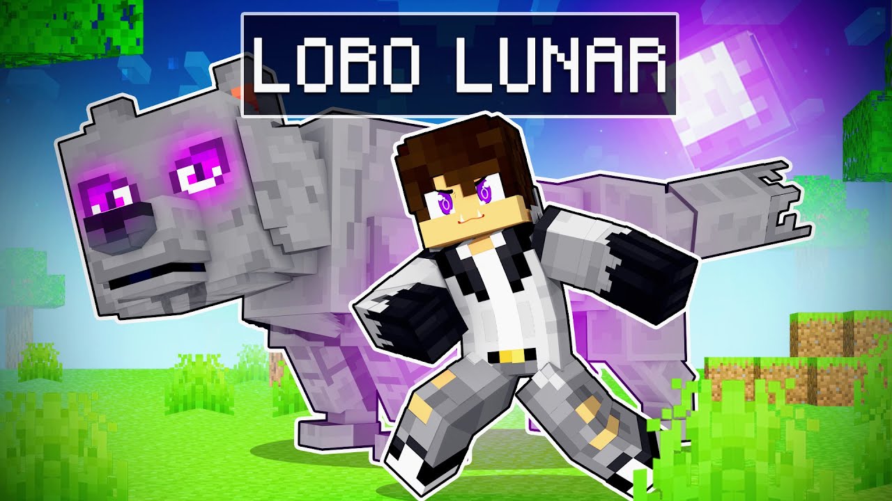 GUIHH se TORNOU UM LOBO LUNAR no MINECRAFT ✭ Guihh ✭