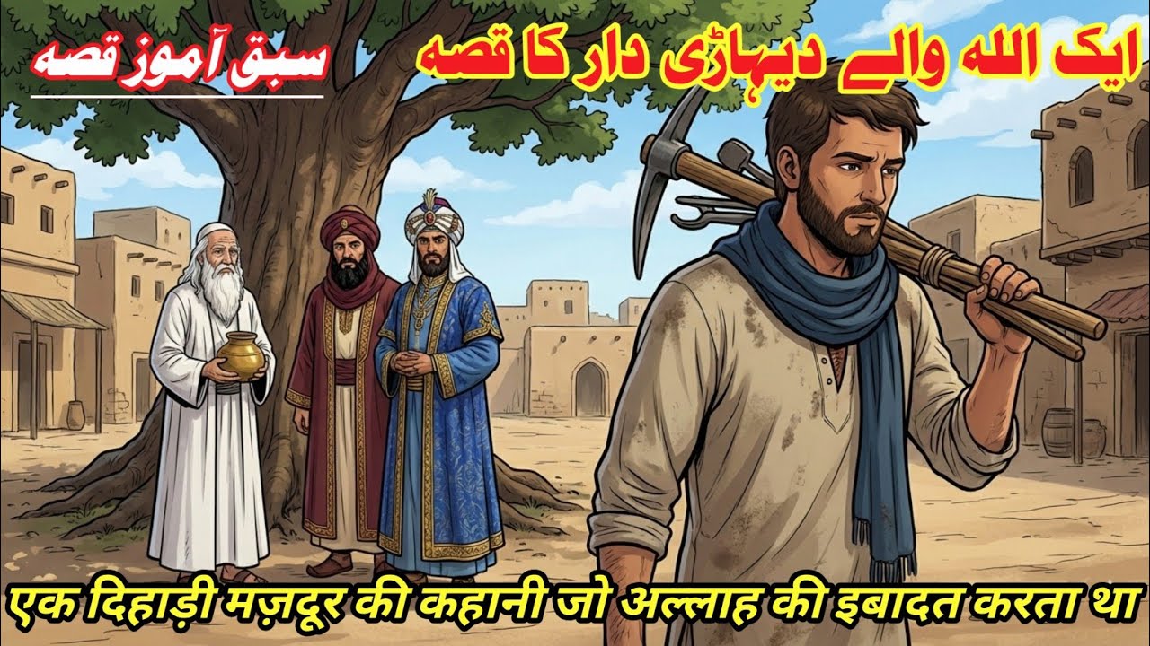 Aik Allah Walay Mazdoor Ki Sachi Dastan एक समर्पित कार्यकर्ता की सच्ची कहानी| Urdu Hindi Moral Story
