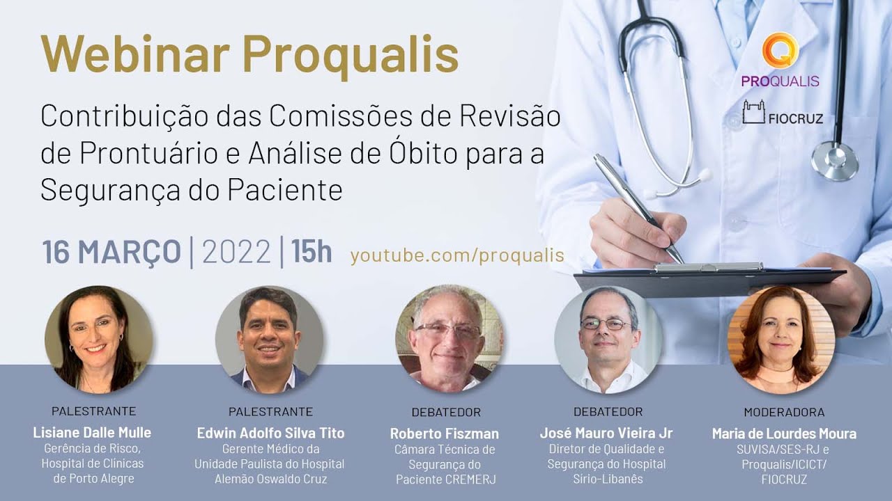 Contribuição das Comissões de Revisão de Prontuário e Análise de Óbito para a Segurança do Paciente