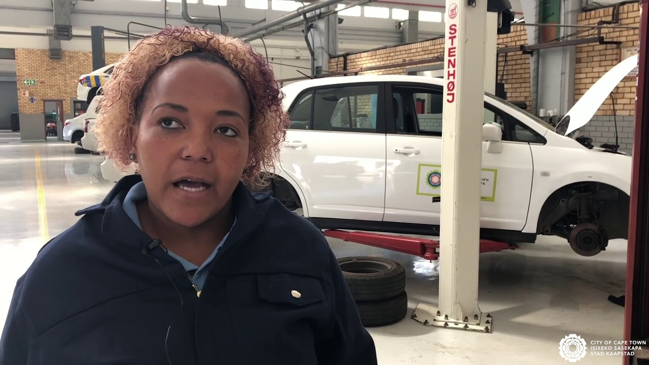 Meet Tracey Cupido, a female artisan in the City&rsquo;s Fleet Management team