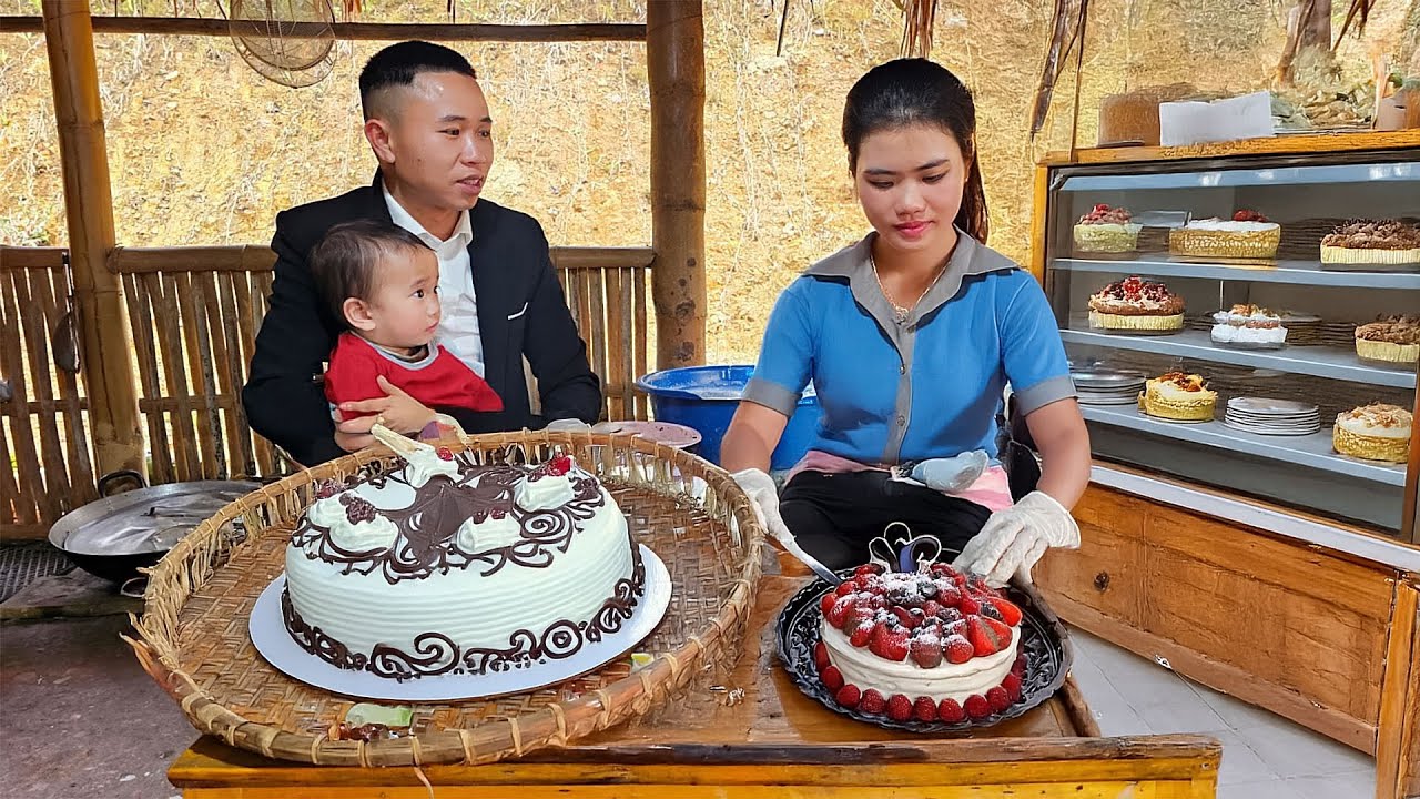 Cómo Hacer Un Pastel De Cumpleaños: Receta De Pastel De varios Sabores | Trieu Thi Thuy