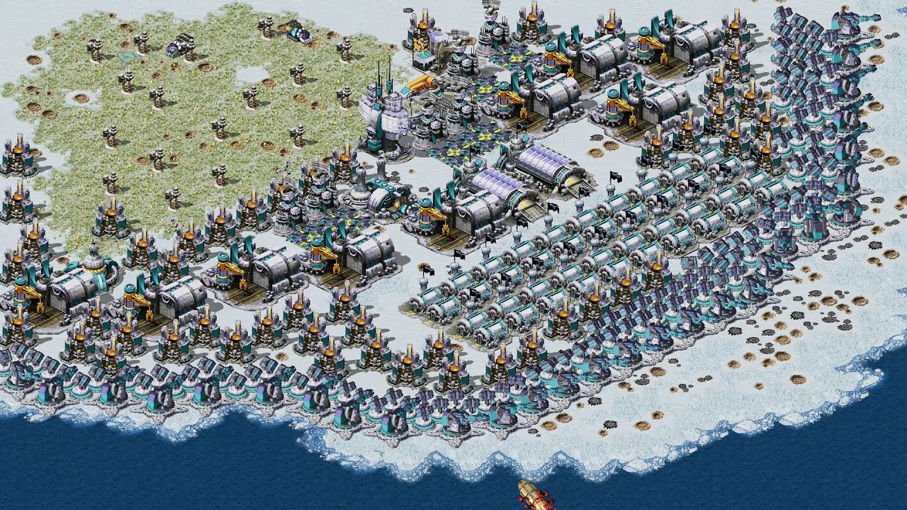 Месть Юрия Red Alert 2 Frozen Ground Новая версия 2025 Zoom 3000 Extra Hard AI