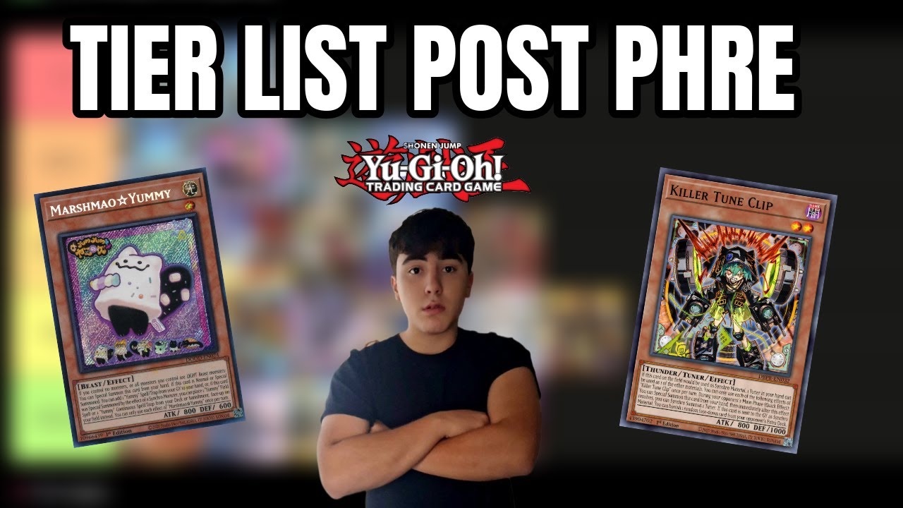 TIER LIST post Phantom Revenge #yugioh #yugiohtcg