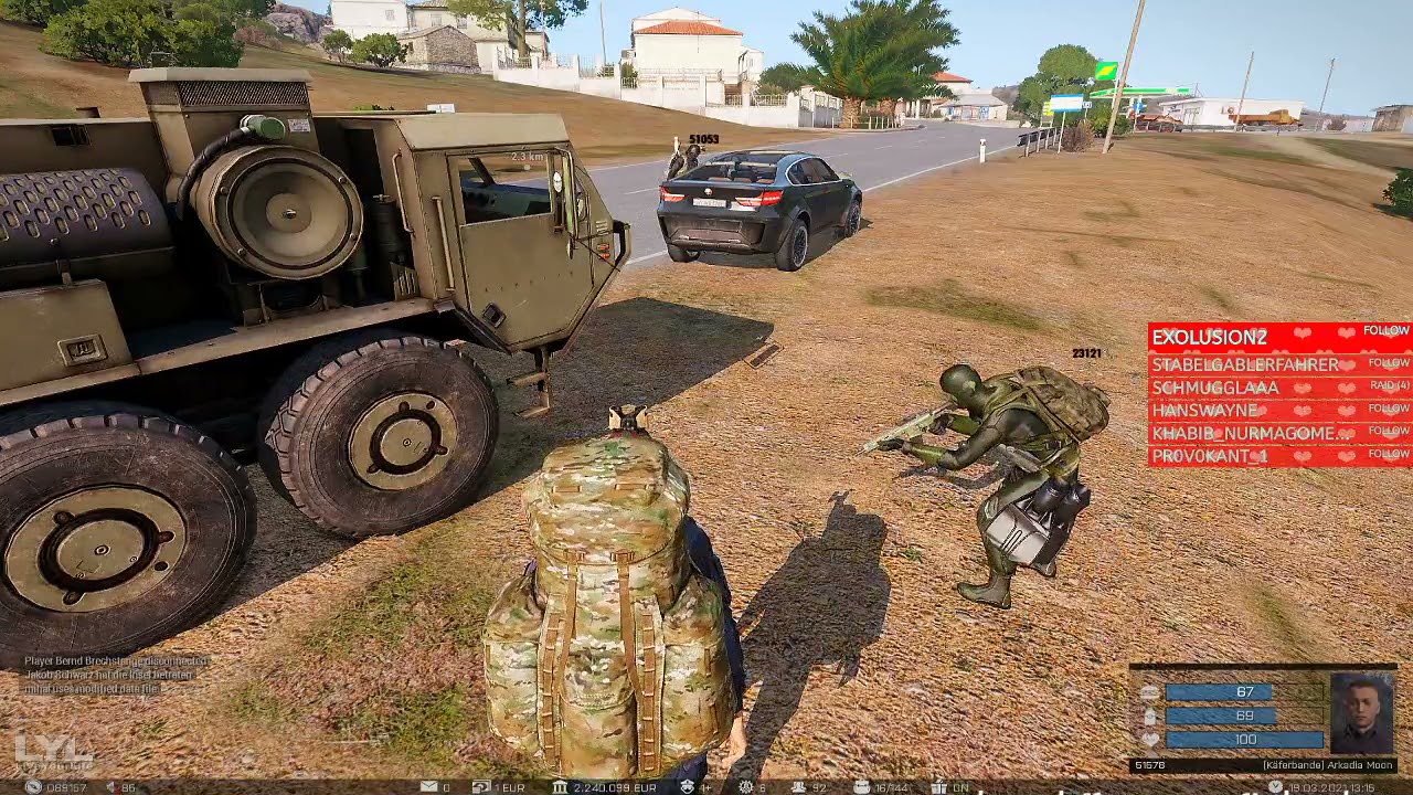 Clip: Überfall mal wieder - Arma 3 RPG (lyl.gg)