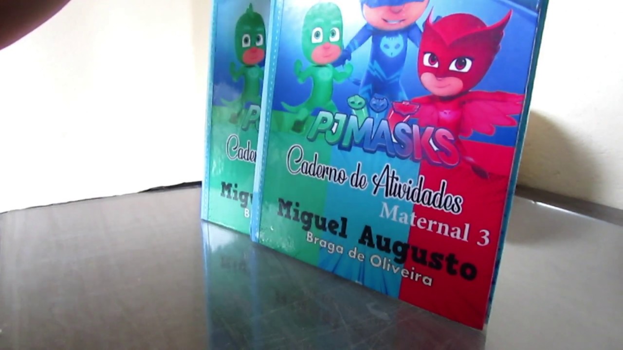 Capa Caderno Brochurão Personalizada