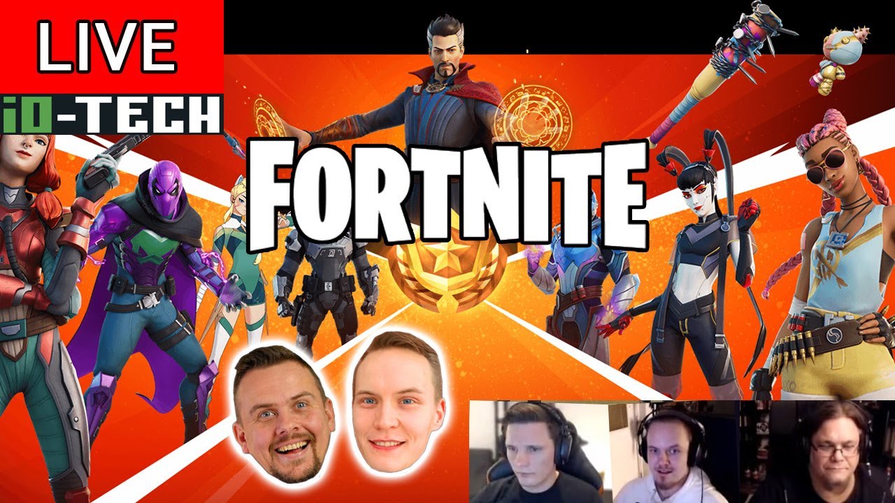 io-techin pelistriimi #3 (Fortnite) sponsored by AOC !arvonta