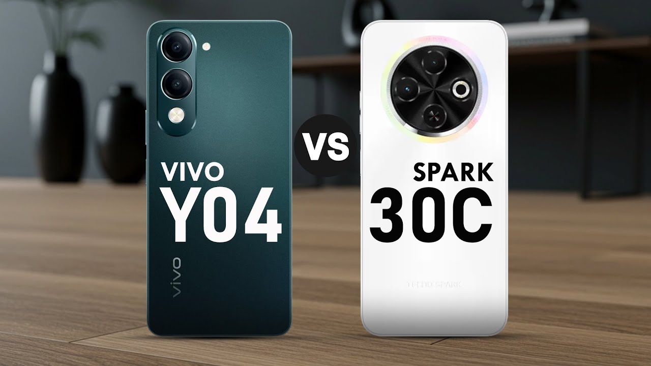 VIVO Y04 VS TECNO SPARK 30C