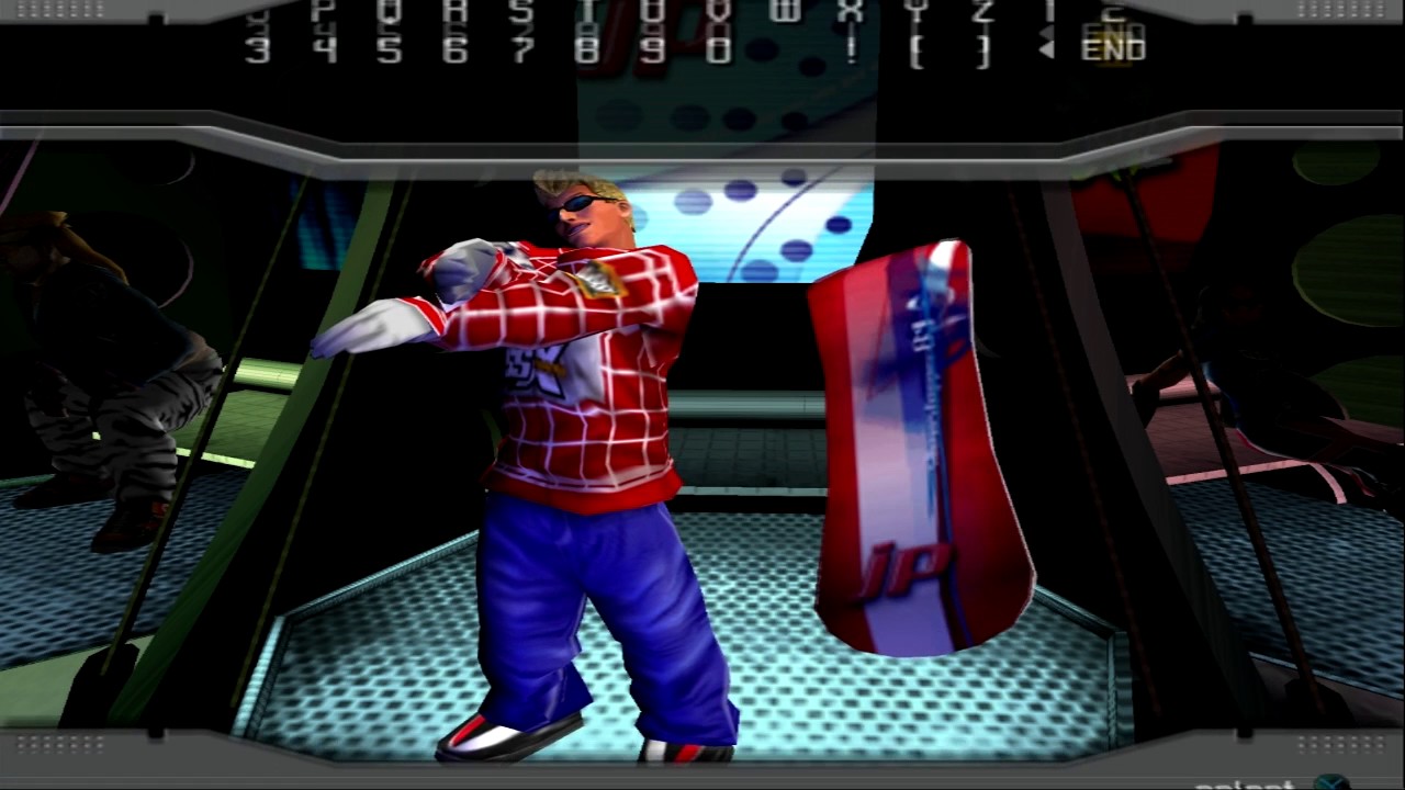 SSX Tricky Character Select