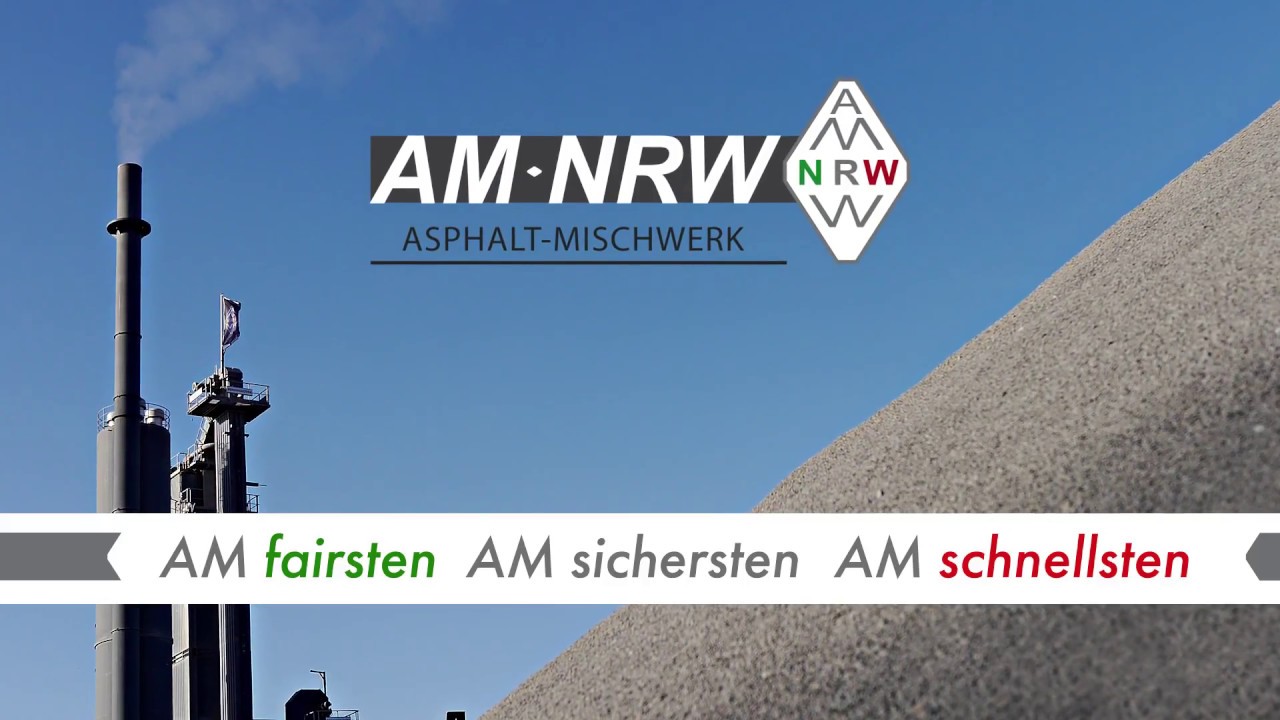 Unternehmensfilm AM-NRW Asphalt-Mischwerk