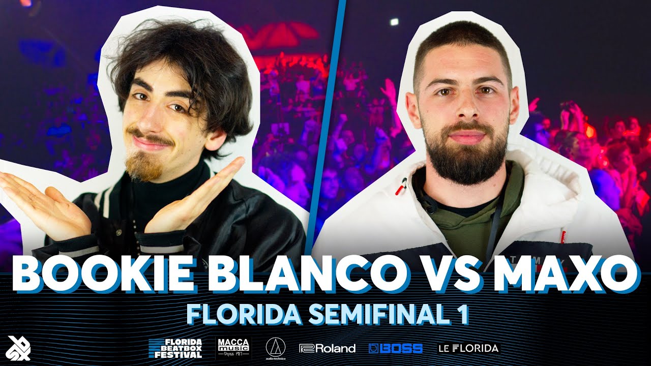 Bookie Blanco 🇫🇷 vs MaxO 🇧🇬 | Florida Beatbox Battle 2024 | Semifinal 1