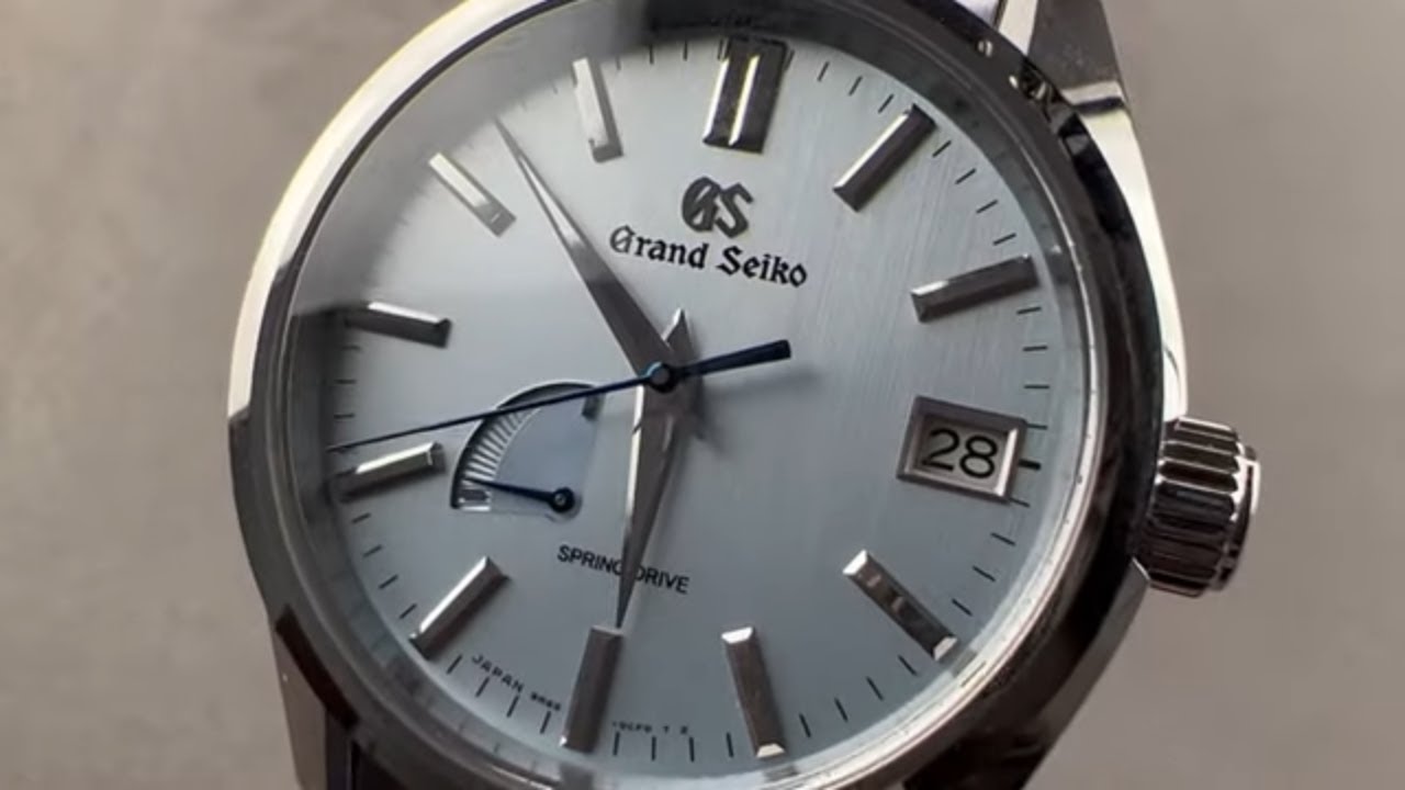 Обзор часов Grand Seiko Spring Drive SBGA471 Soko Frost Grand Seiko