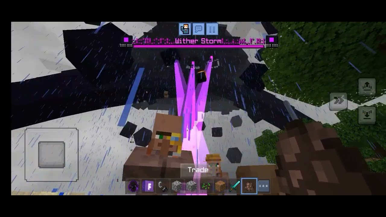 Wither storm addon showcase (lag warning)