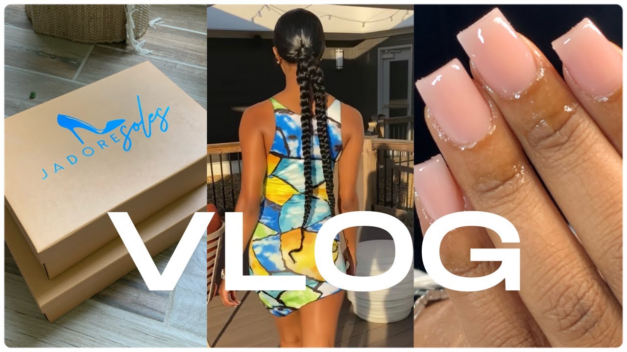 TRAVEL VLOG: PREPPING FOR ATL, TRY ON HAUL, PHOTO SHOOT, NAILS, HAIR & MORE  | SYDTABRE BROWN