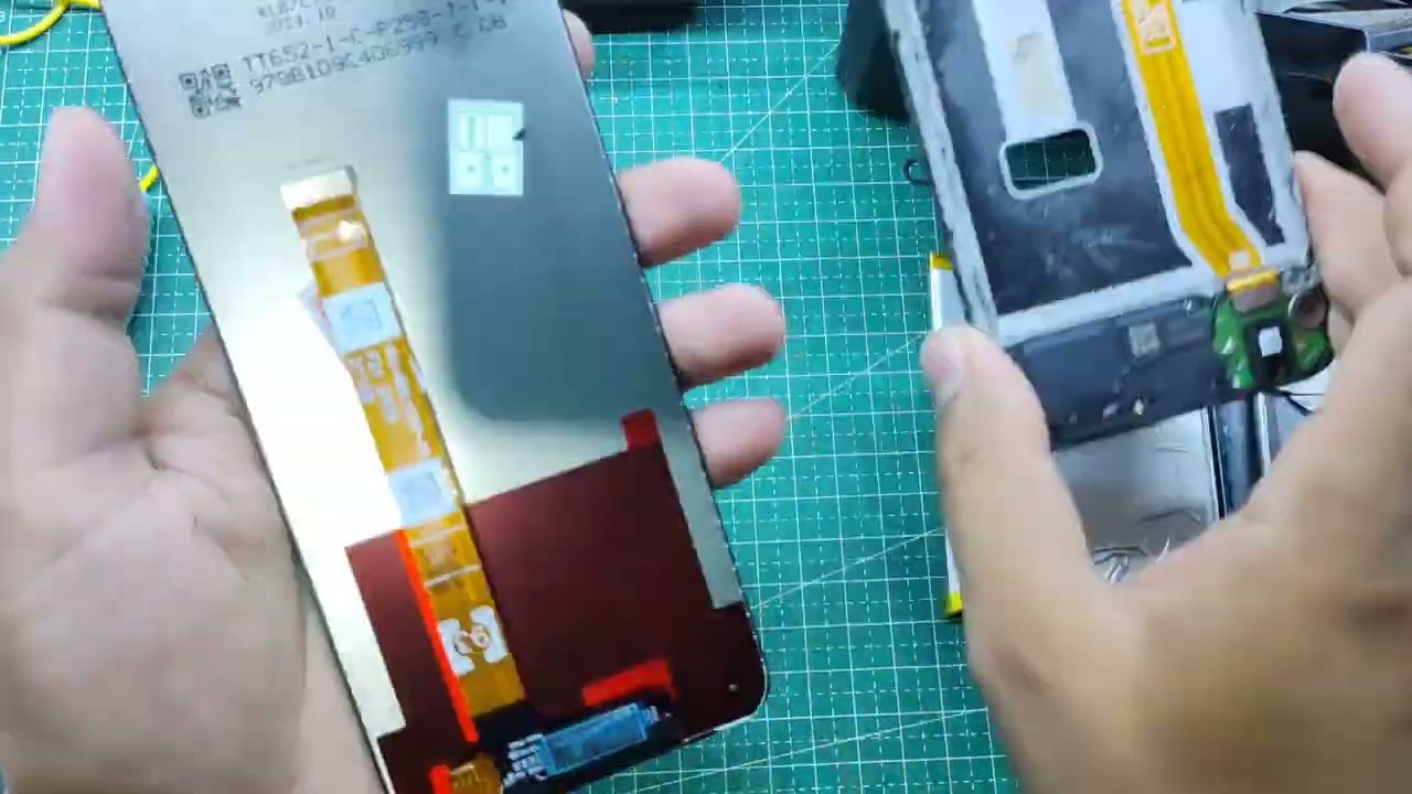 cara ganti layar oppo a15