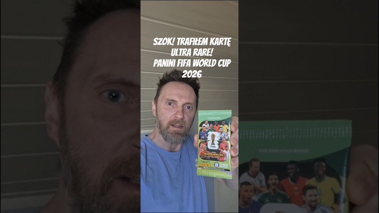 PANINI FIFA WORLD CUP 2026 SZOK TRAFIŁEM KARTĘ ULTRA RARE #panini #paninicards #paninififaworldcup
