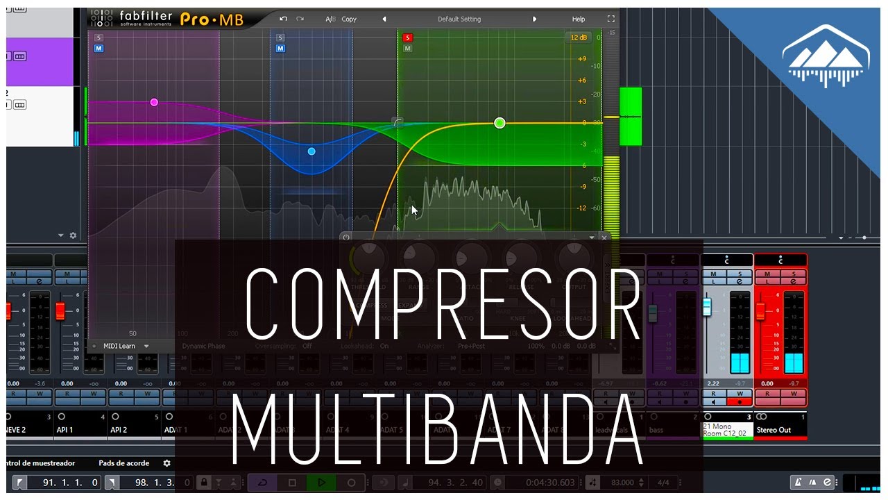 Cómo utilizar un COMPRESOR MULTIBANDA en LA VOZ y otros instrumentos