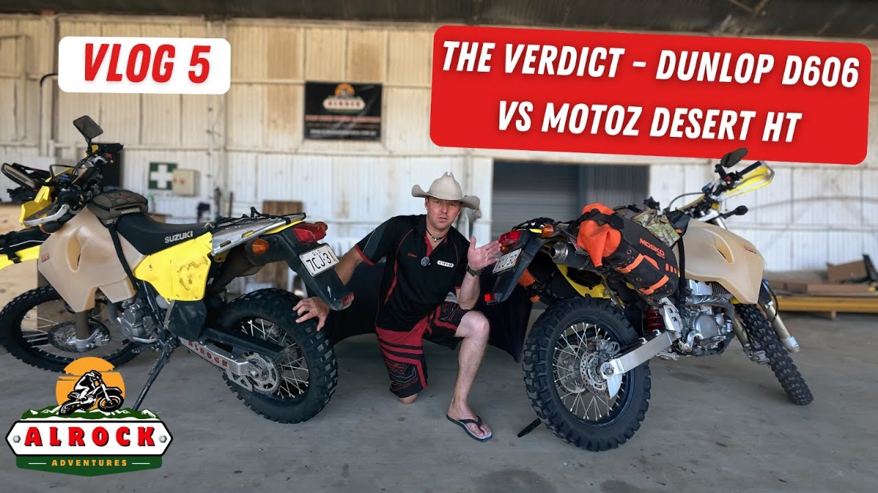 Итог – Dunlop D606 против Motoz Desert HT на DRZ400E