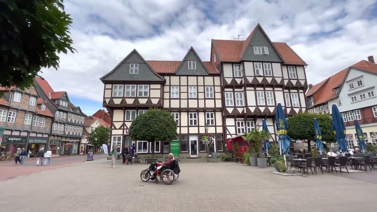 Walking in City of Wolfenbüttel - Germany
