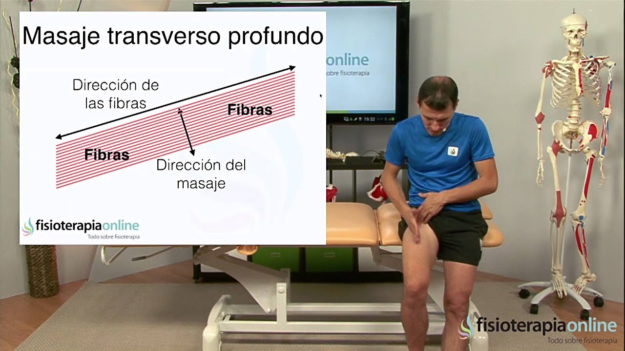 Automasaje para roturas de fibras o fibrilares del recto anterior