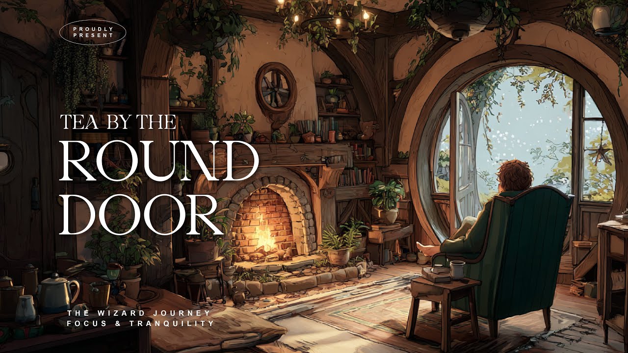 Medieval Hobbit Fantasy Music for Calm & Meditation | Tea by the Round Door