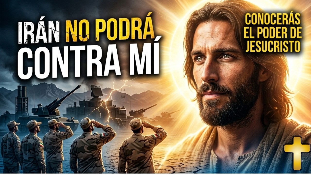 IRÁN NO PODRÁ CONTRA MÍ! Jesucristo revela su poder ante el mundo