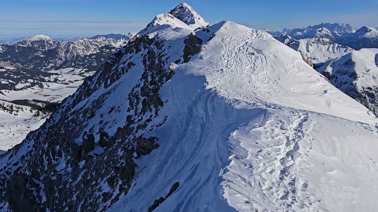 Skitour Gaishorn 2247m | 40° in dem Nordhang | Tannheimer Tal
