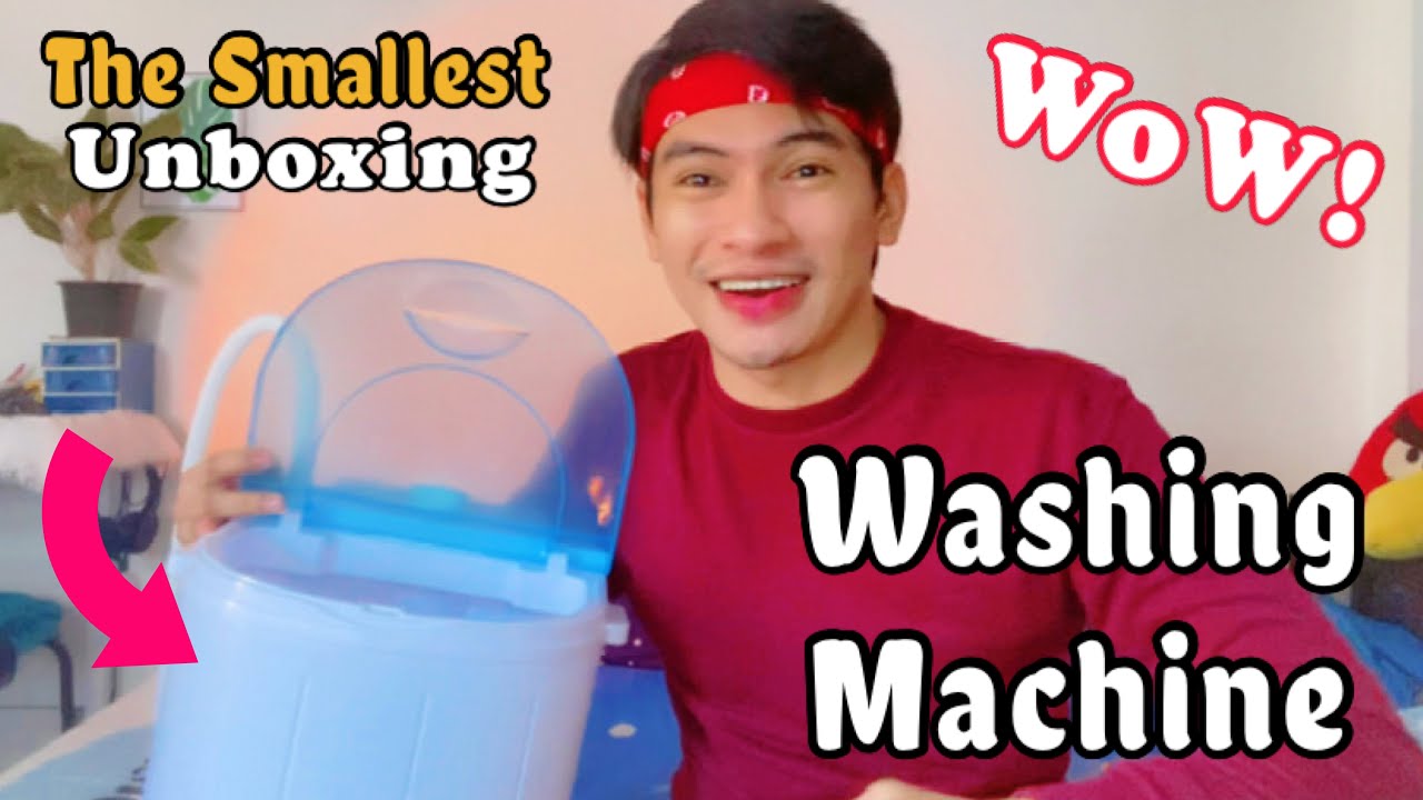 UNBOXING THE SMALLEST WASHING MACHINE EVER! | YAAO SMART MINI