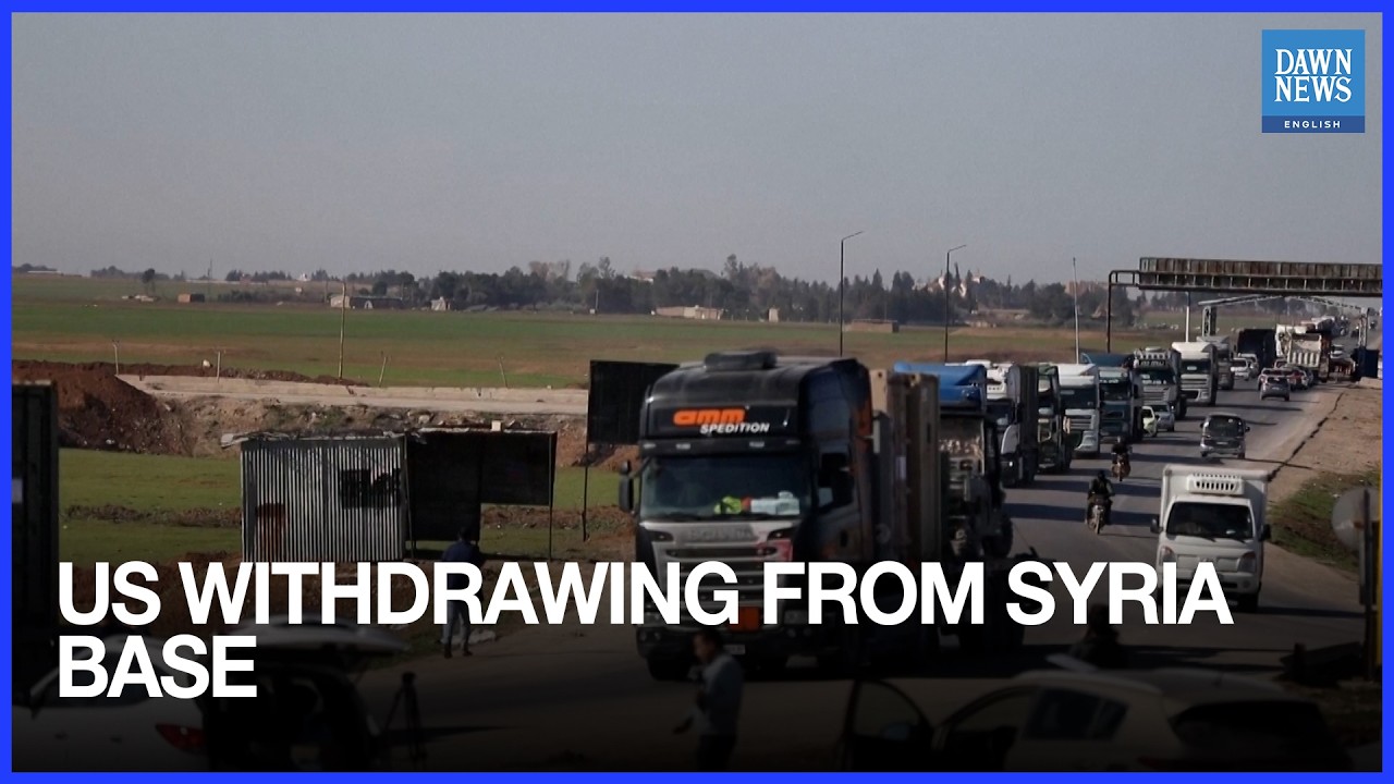 US Military Begins Withdrawing From Main Base In Northeast Syria, Syrian Sources Say