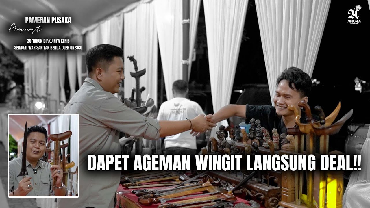 KANG YUDA BORONG SEMUA PUSAKA WINGIT OTENTIK YANG ADA DIPAMERAN DEMAK!! 