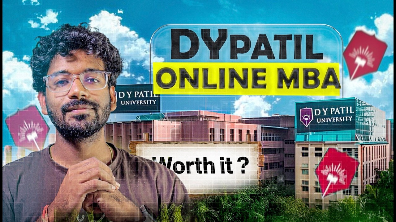 DY Patil Online MBA 2025 🔥 Full Details: Fees, Eligibility, Placement & Career Scope 🎓