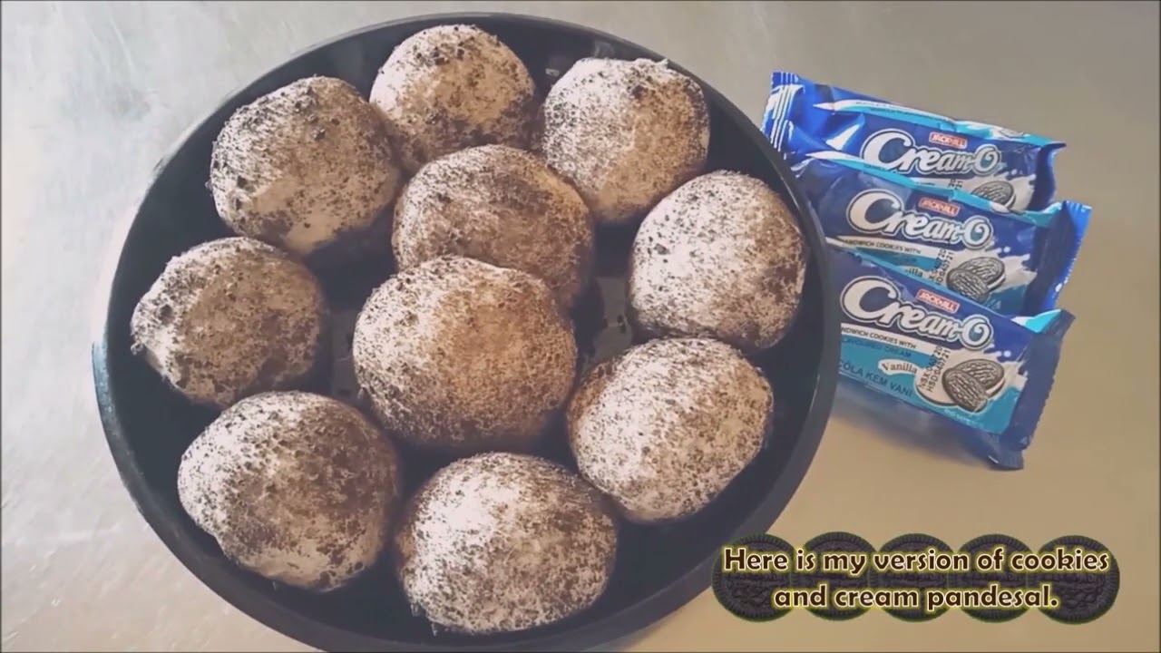 COOKIES AND CREAM PANDESAL AND PUTO