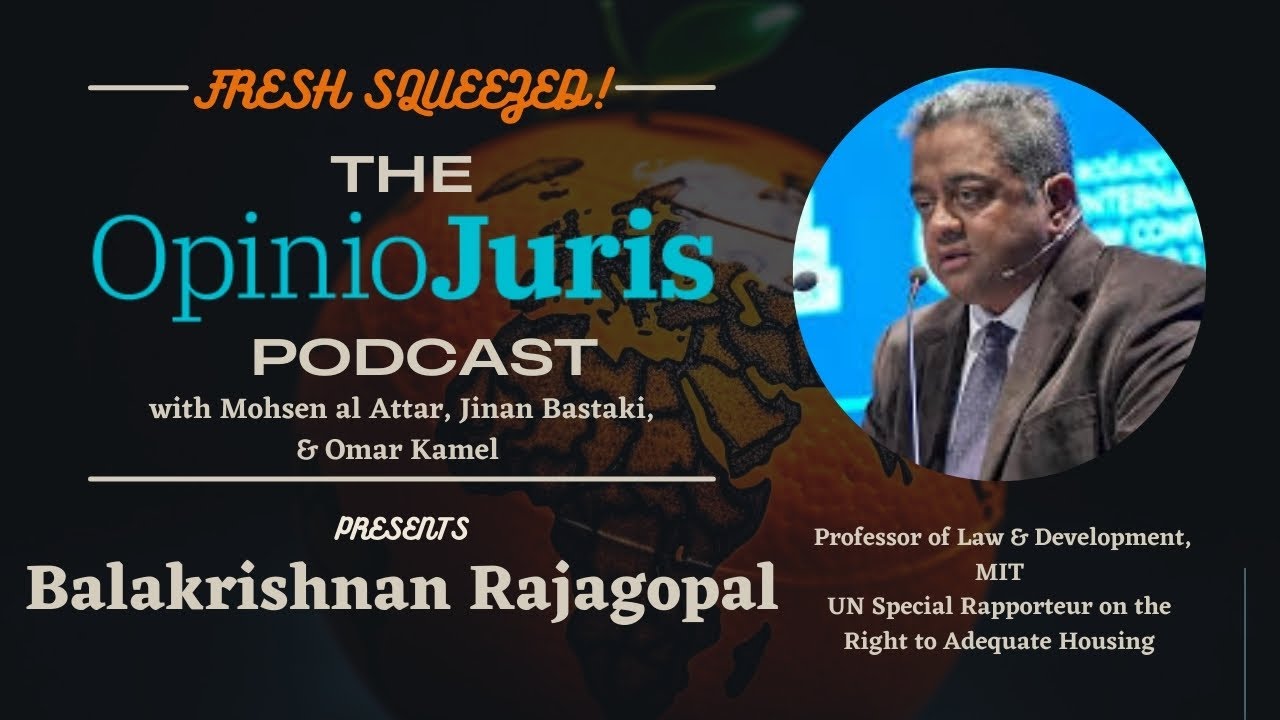 Episode 2:2 Legitimating Narratives - A Conversation with Balakrishnan Rajagopal
