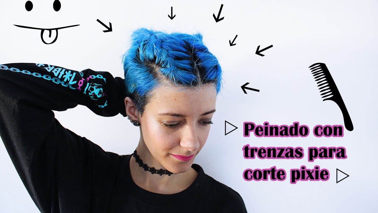 PEINADO CON TRENZAS PARA CORTE PIXIE - LITTLEFENU