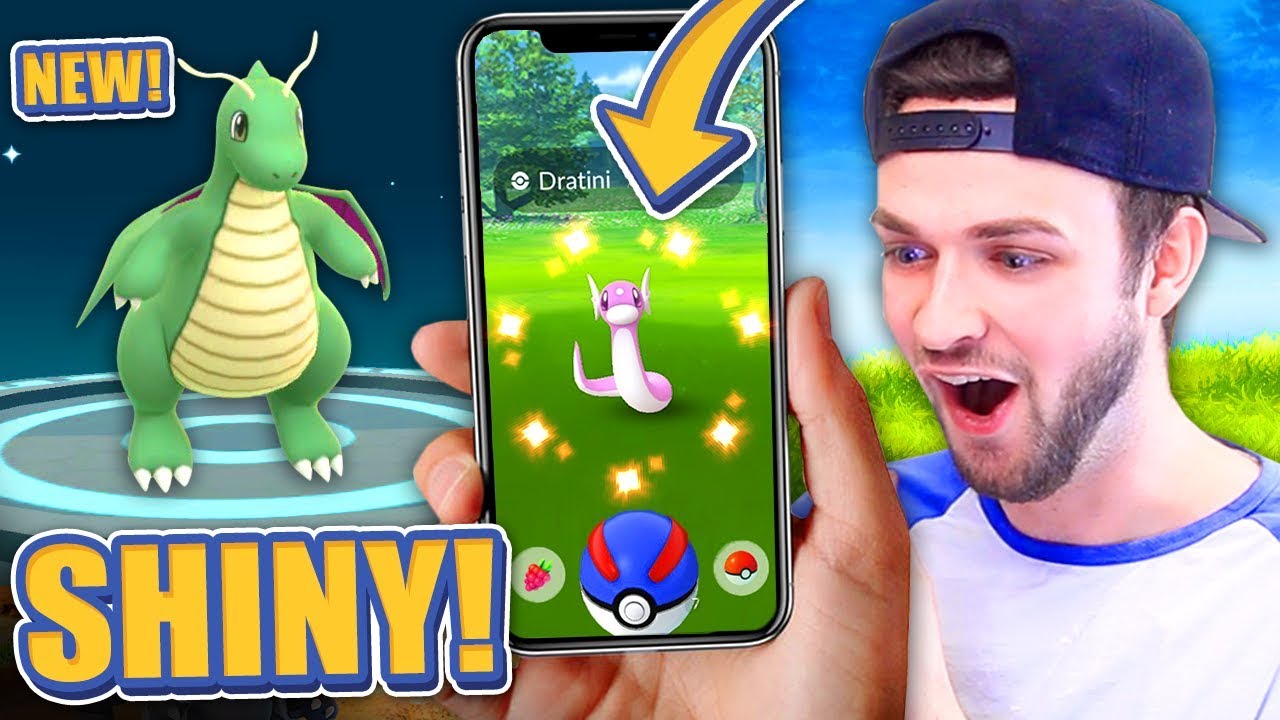 ОХОТА НА БЛЕСТЯЩЕГО ДРАТИНИ в Pokemon GO! (БЛЕСТЯЩИЙ ДРАКОНИТ?)