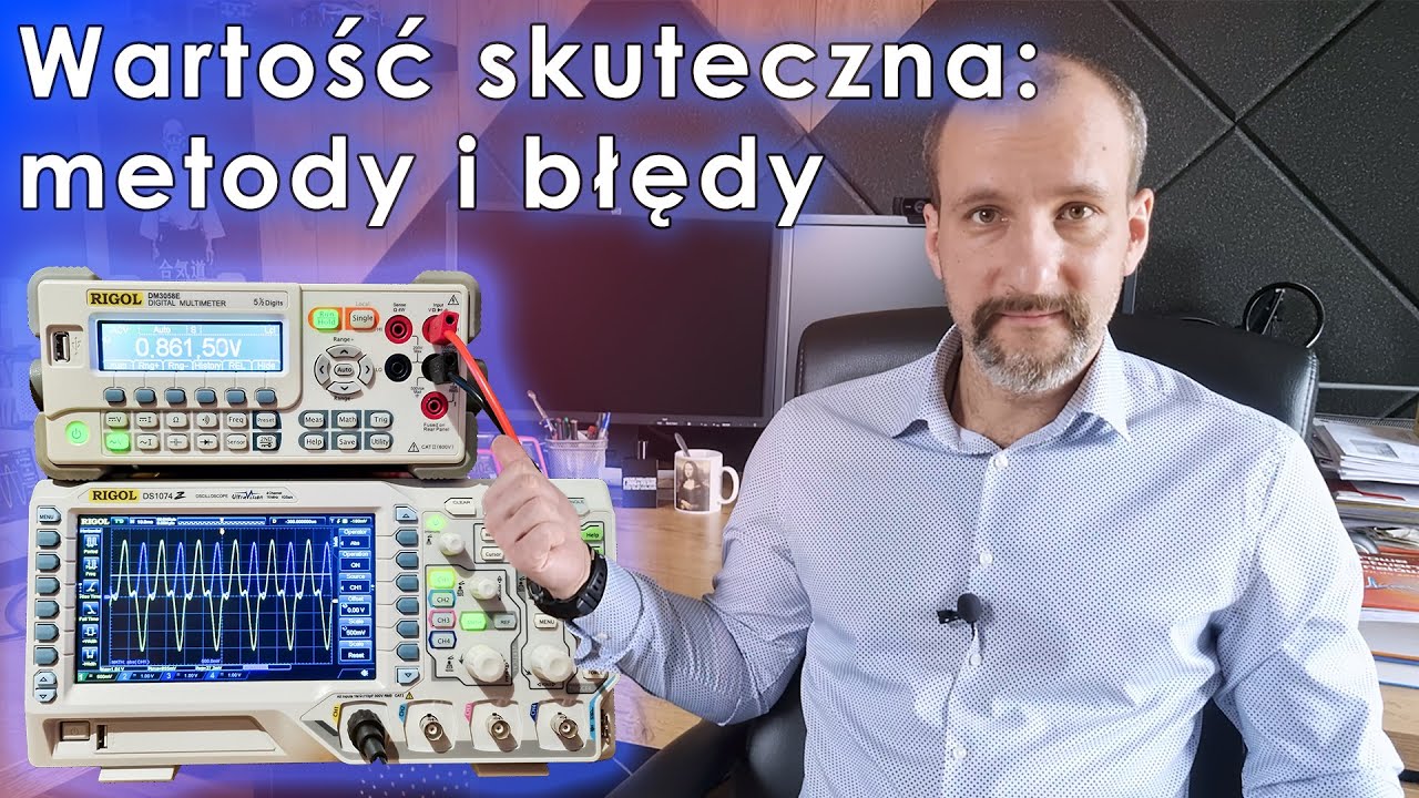 Metrologia - Pomiar True RMS (wartość skuteczna), metody i błędy. FFT - widmo sygnał&oacute;w.