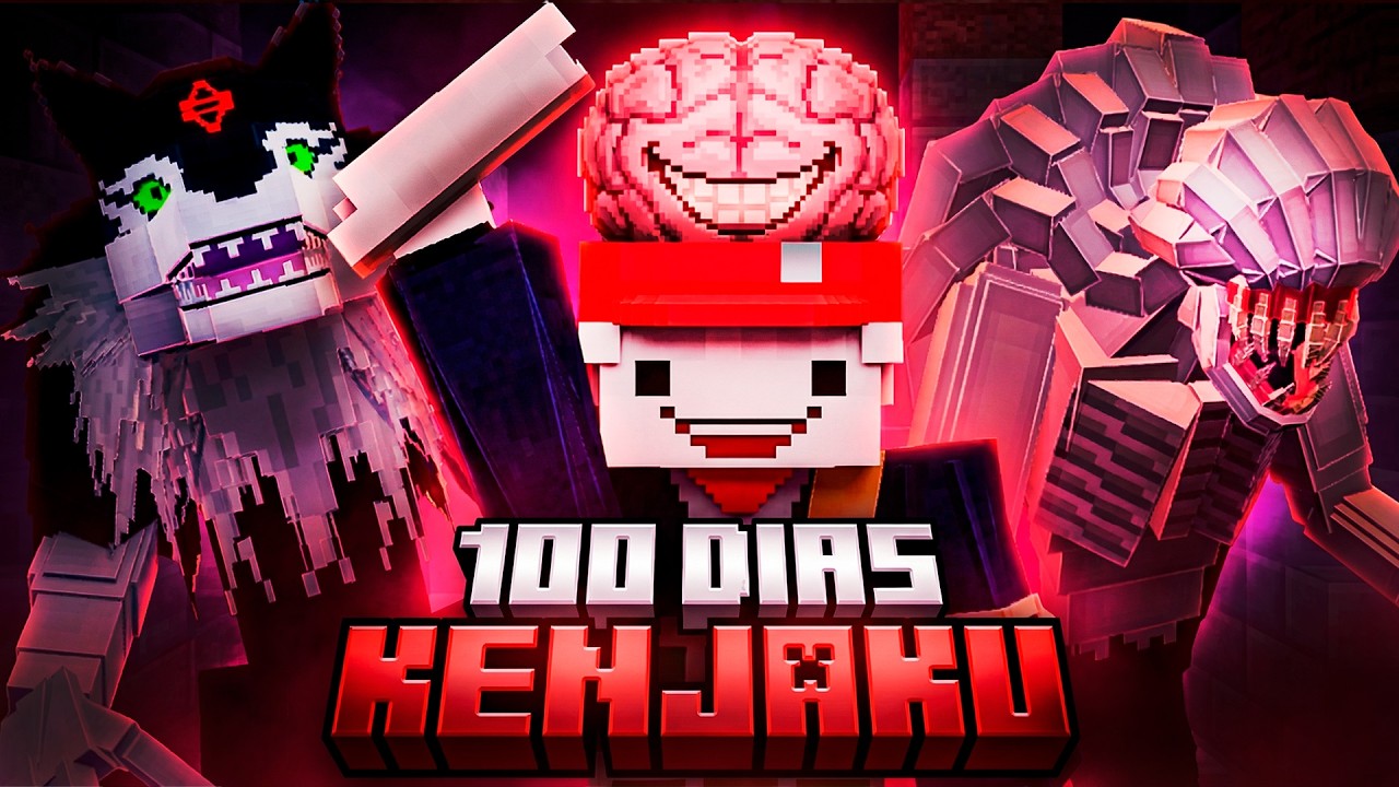 Sobrevivi 100 DIAS ROUBANDO CORPOS como KENJAKU!