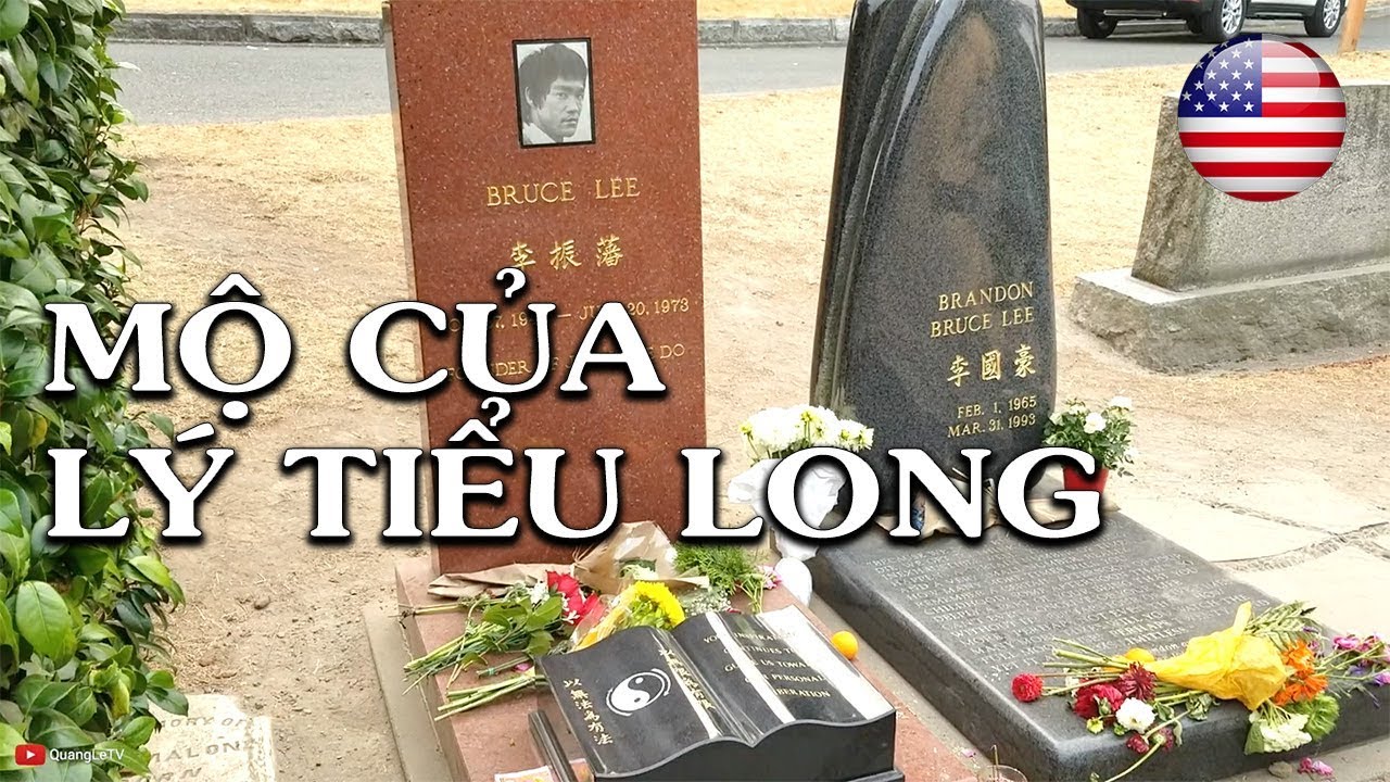 🇺🇸Thăm mộ Lý Tiểu Long - Bruce Lee's Grave | Nghĩa trang ở Mỹ Seattle, WA | Quang Lê TV #105