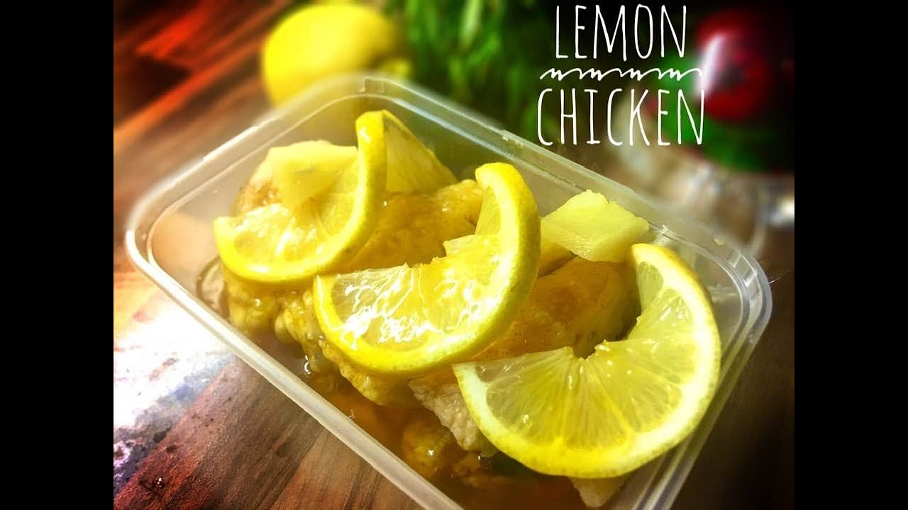 How To Make Chinese Lemon chicken #lemonchicken