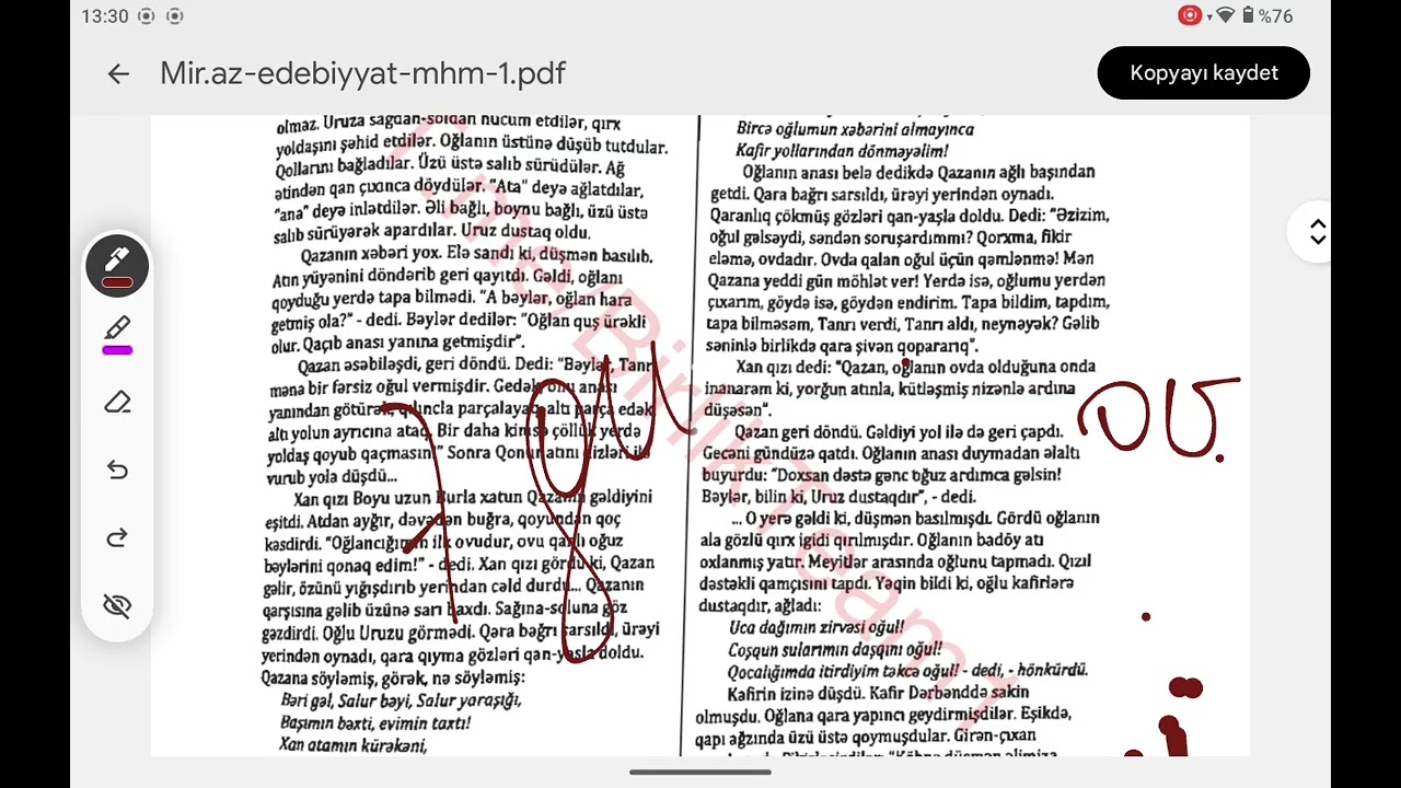 Uruzun dustaq olduğu boy