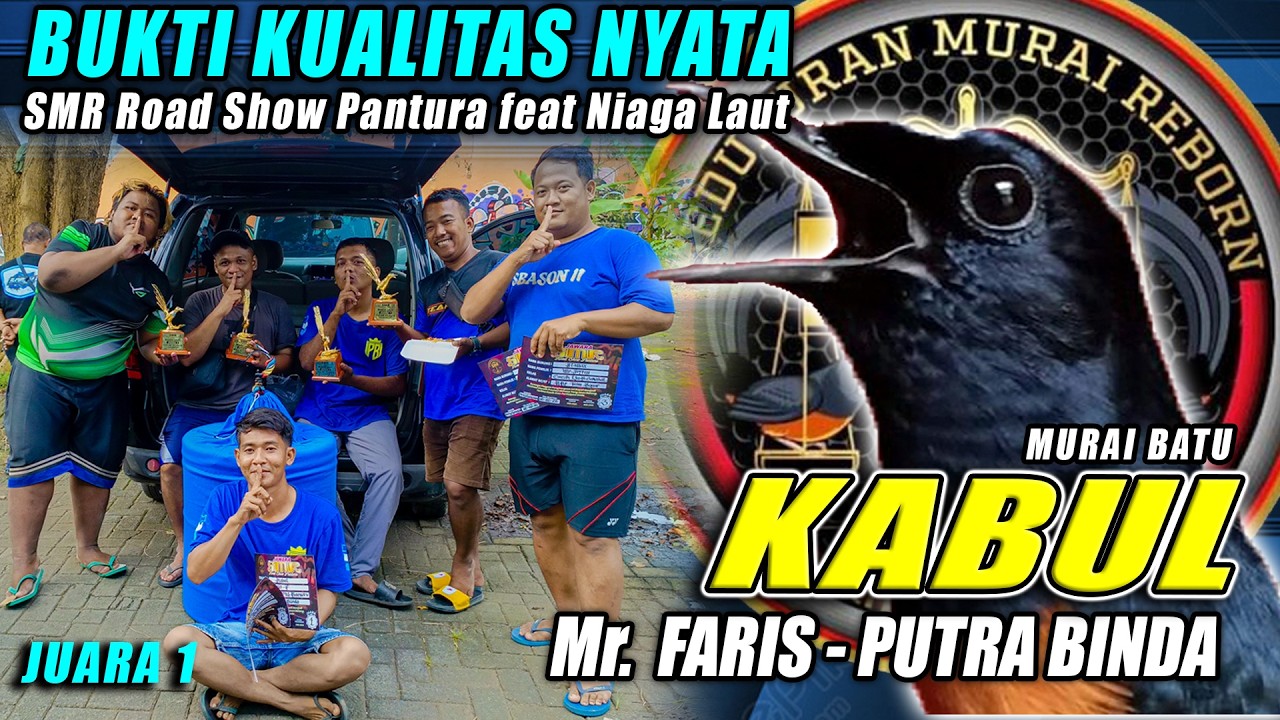 NGGAK ADA AMPUN!! MURAI BATU KABUL BIKIN LAWAN CIUT JUARA 1 || SMR ROAD SHOW PANTURA FEAT NIAGA LAUT