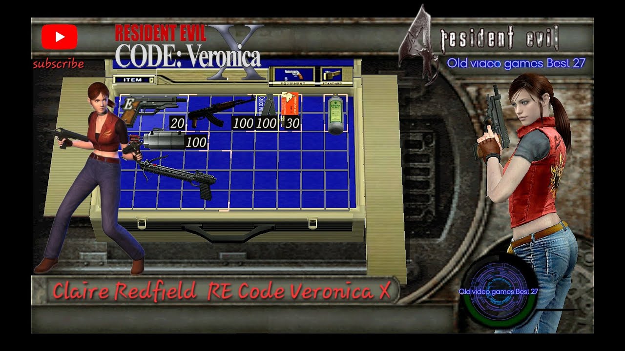 Claire Redfield from Code Veronica X - Resident Evil 4 Mod - Gameplay!