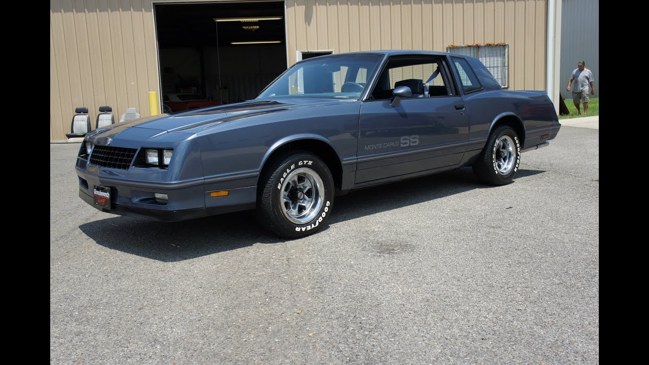SOLD - 1984 CHEVROLET MONTE CARLO SS FOR SALE