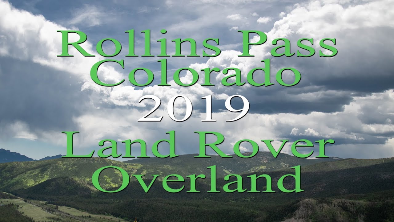 Rollins Pass Colorado - Overland- Please Subscribe