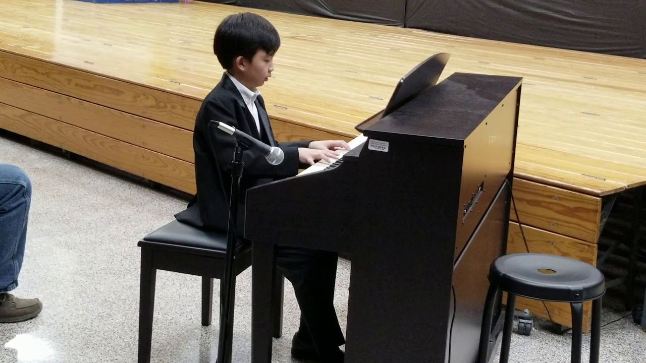 Tales of Hungary - Martha Mier, Piano Performed by Alastair, Sugar Hill Elementary Talent Show