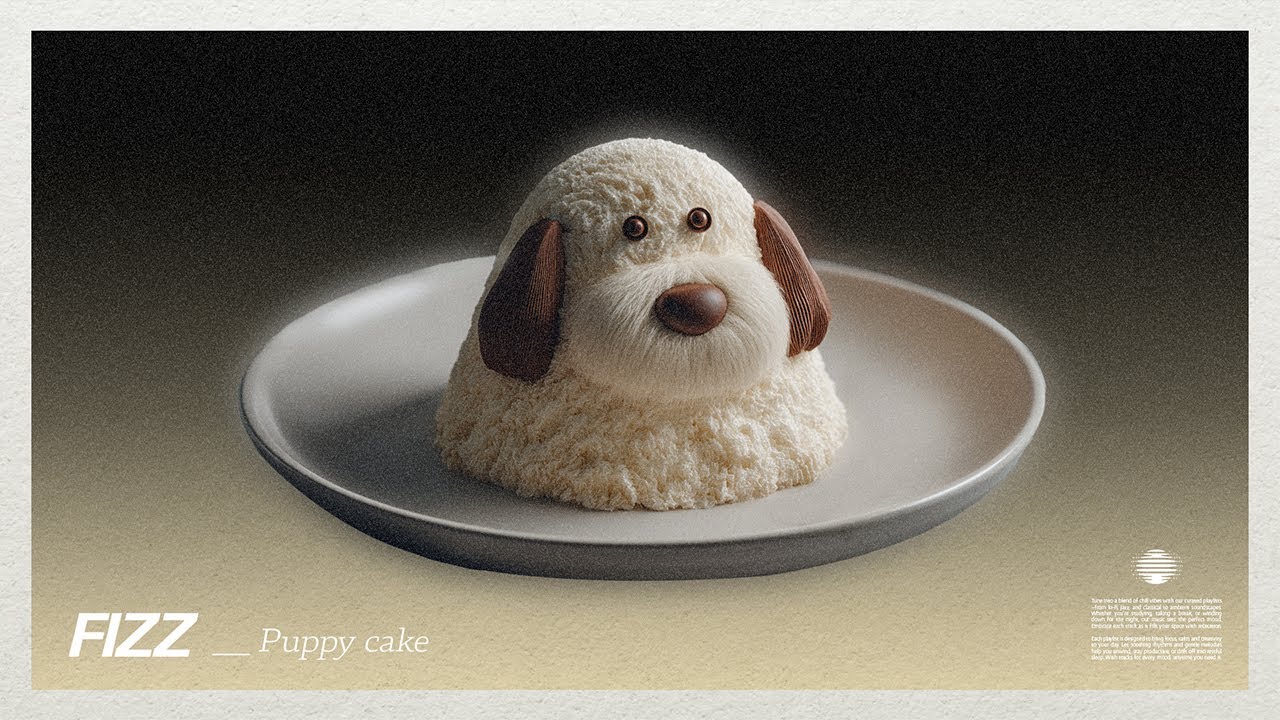 Puppy cake.