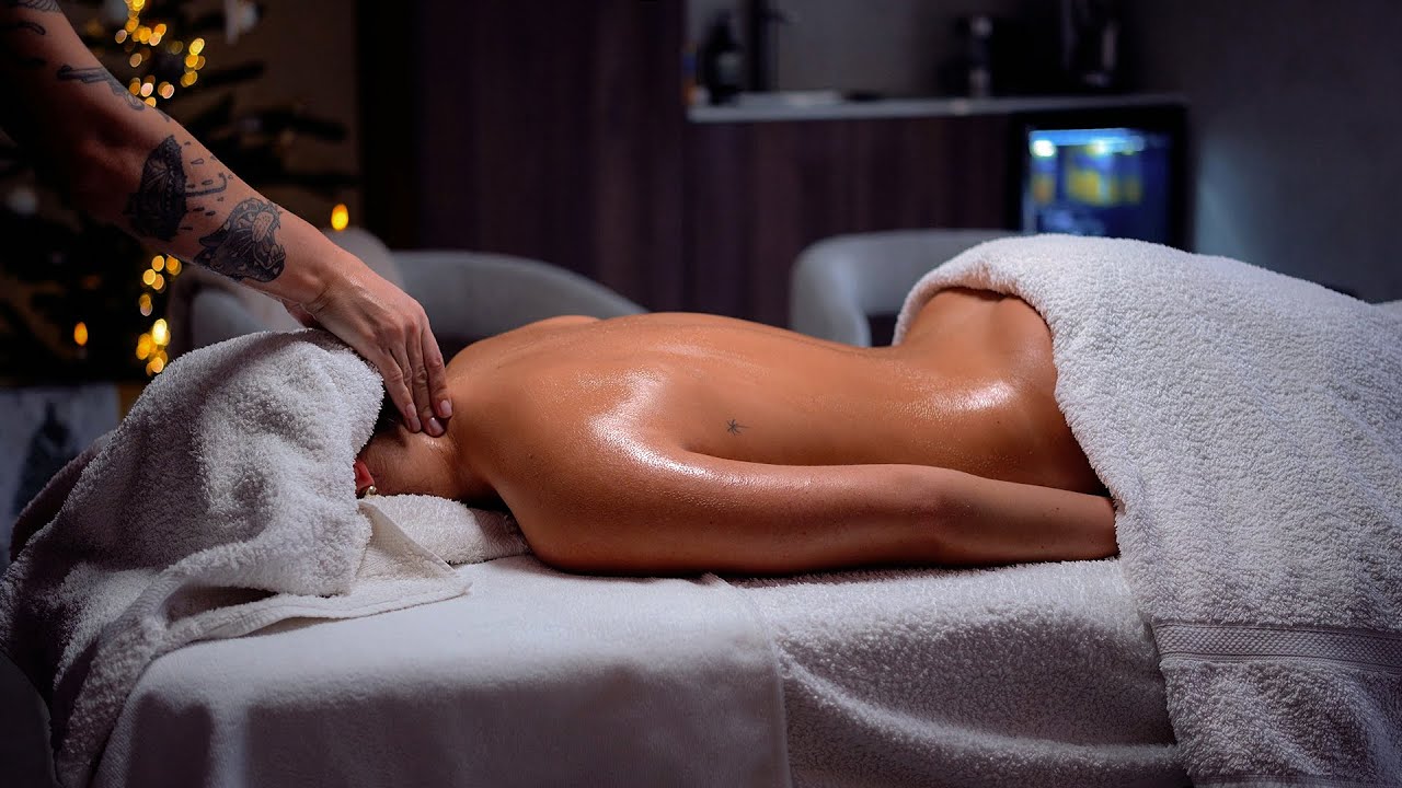 Deep Back Facial & Massage to Relax Muscle Tension  