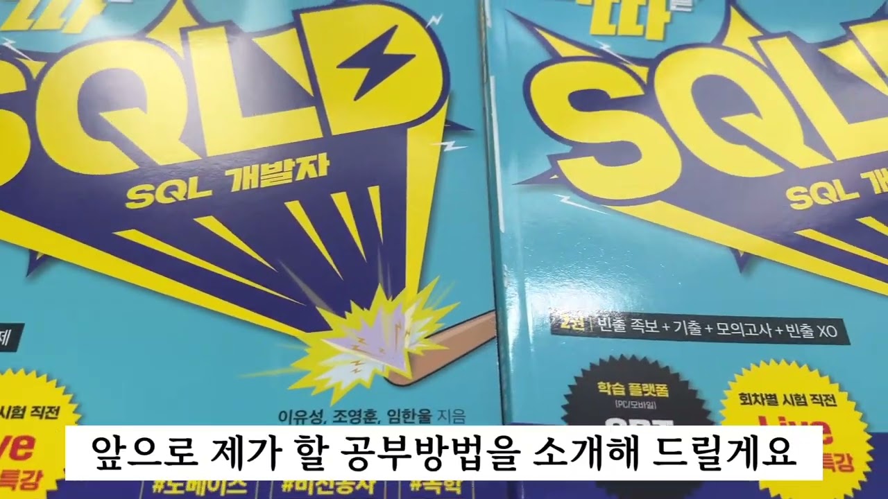 비전공자도 할 수 있다! 빠르게 따는 SQLD 도서 알아보기 