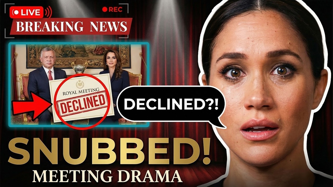 Meghan STUNNED After Jordan’s King And Queen Quietly Pass On Royal Meeting (It EXPLODES Online)